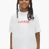 Barn-T-shirt med ”Half & Half”-logotyp
