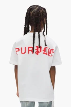 Barn-T-shirt med ”Half & Half”-logotyp