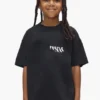 Barn-T-shirt med tryckt logotyp