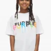 Barn-T-shirt med tryckt logotyp