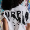 Barn-T-shirt med tryckt logotyp