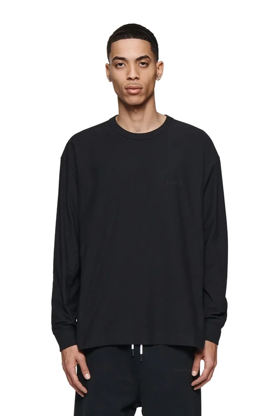 Basic långärmad T-shirt