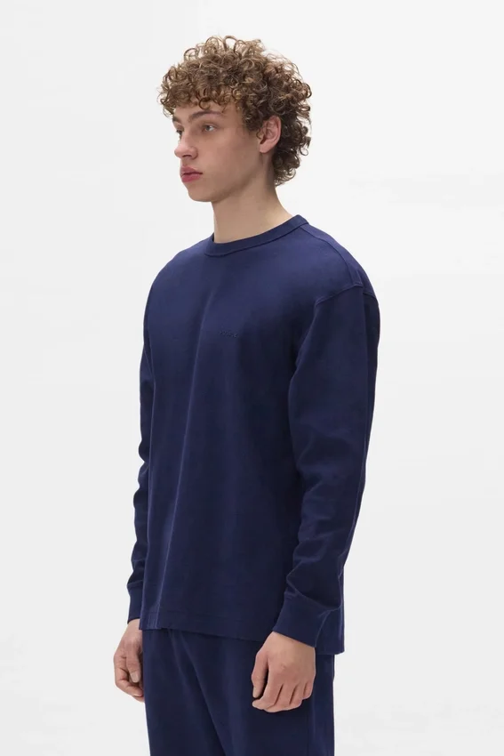 Basic långärmad T-shirt