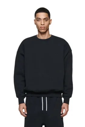 Basic-tröja med rund hals