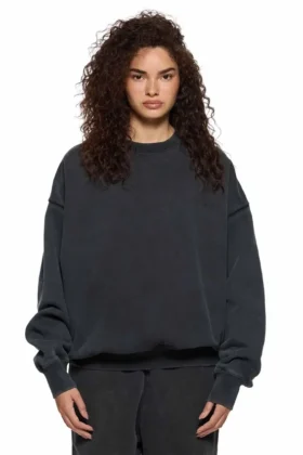 Basic-tröja med rund hals