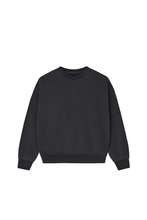 Basic-tröja med rund hals