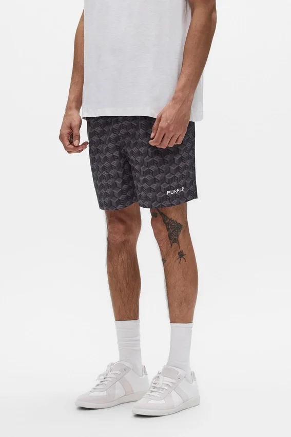 Cube Monogram All Around Shorts