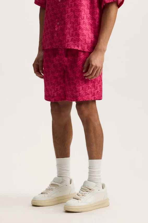 Cube Monogram Shorts