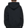 Enkel hoodie med dragkedja