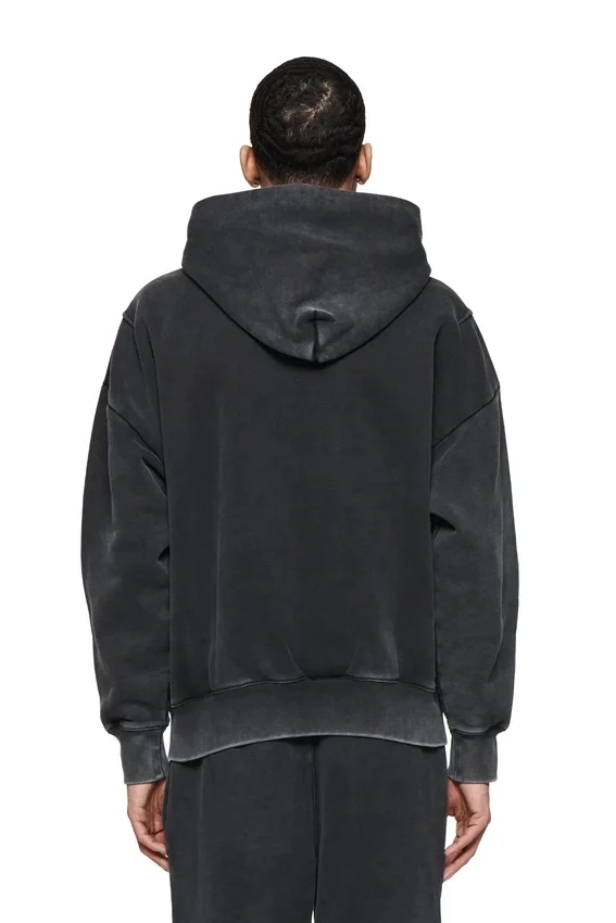 Enkel hoodie med dragkedja