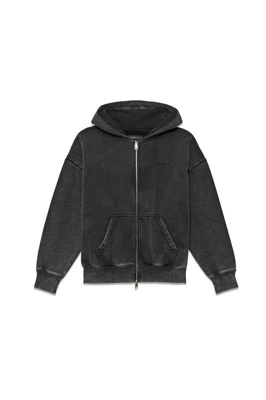 Enkel hoodie med dragkedja