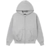 Enkel hoodie med dragkedja