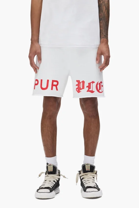Half & Half Wordmark Shorts