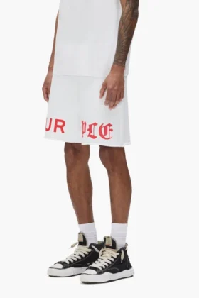 Half & Half Wordmark Shorts