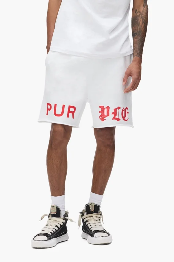 Half & Half Wordmark Shorts