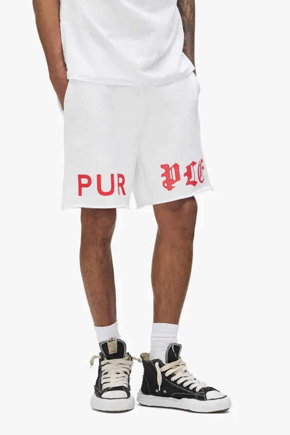 Half & Half Wordmark Shorts
