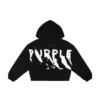 Hoodie för barn med målat logotyp