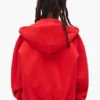 Hoodie med halv- och hel dragkedja för barn
