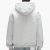 Hoodie med nitar i kamouflage