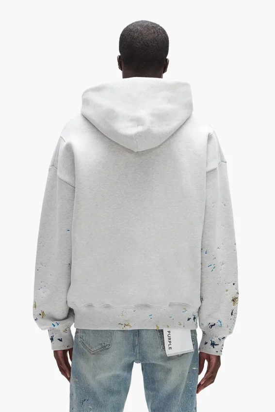 Hoodie med nitar i kamouflage