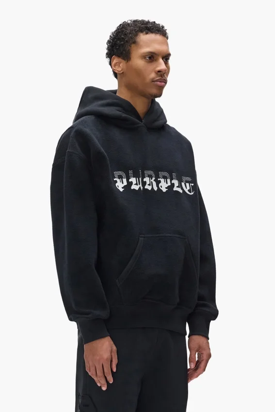 Hoodie med pärldiptyk