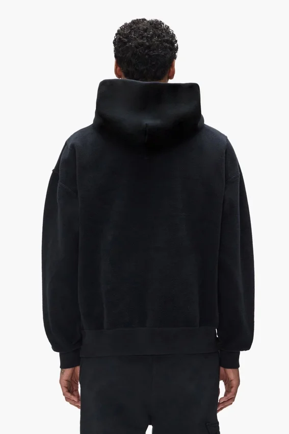 Hoodie med pärldiptyk
