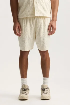Jacquard-frotteshorts