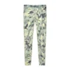 Leggings i nylon med målad kamouflage