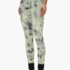 Leggings i nylon med målad kamouflage