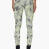 Leggings i nylon med målad kamouflage