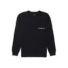 Långärmad T-shirt med upprepat logotypmönster