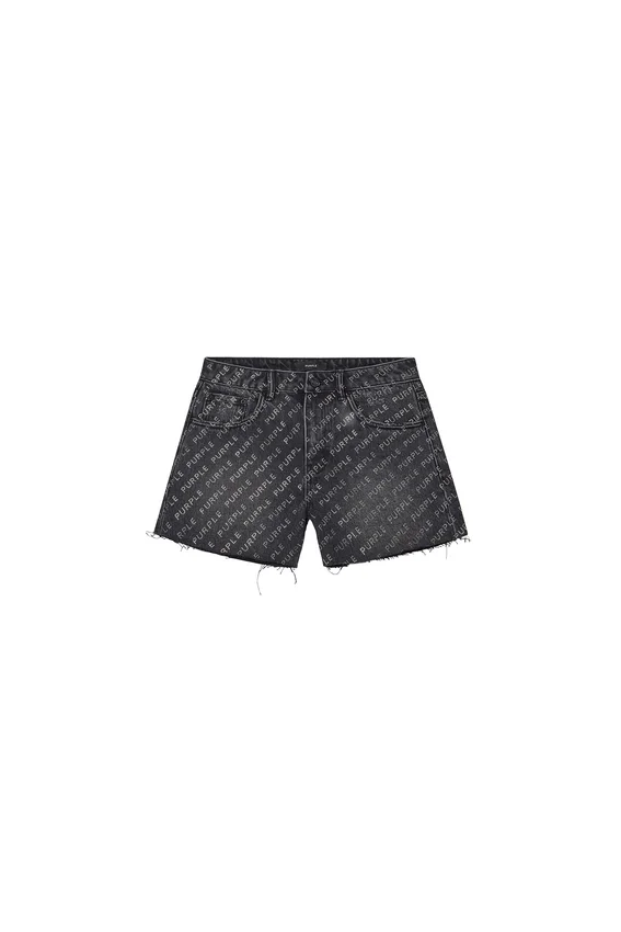 Logo Bling avklippta shorts