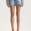 Logo Bling avklippta shorts