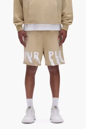 Målade Wordmark-shorts