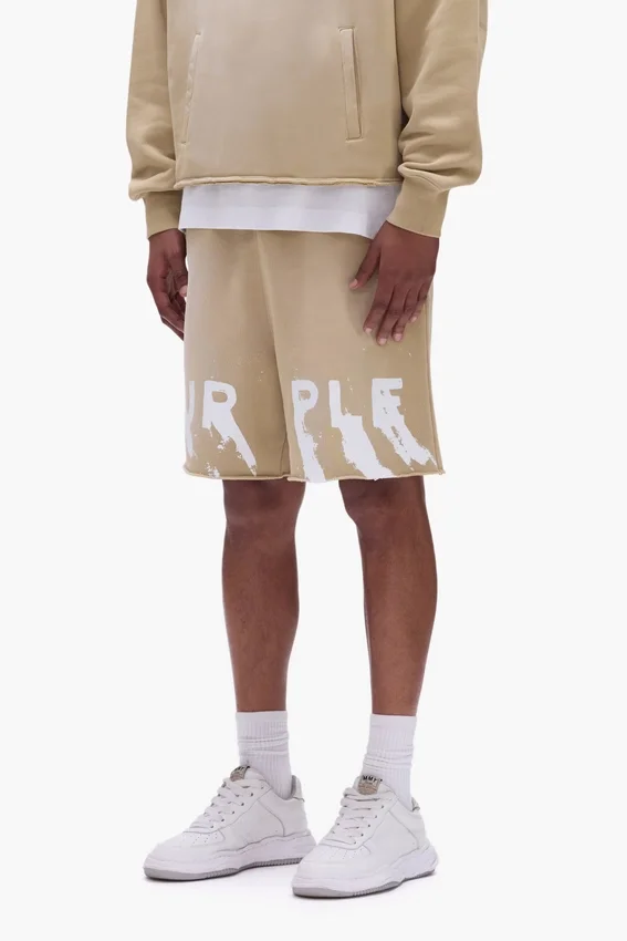 Målade Wordmark-shorts