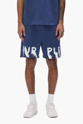 Målade Wordmark-shorts