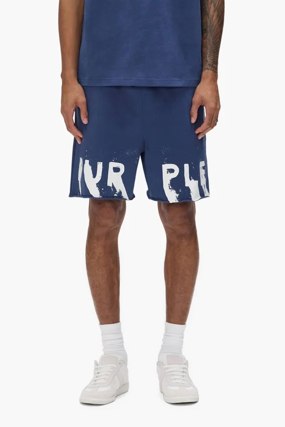 Målade Wordmark-shorts