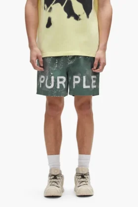 Sequin Camouflage All Around Shorts