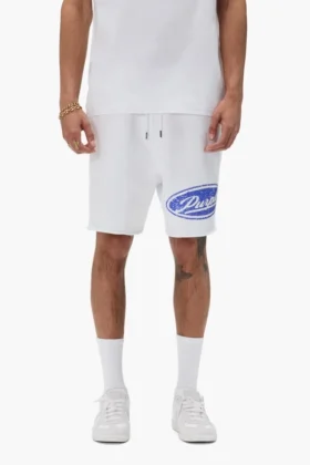 Sequin Script Shorts