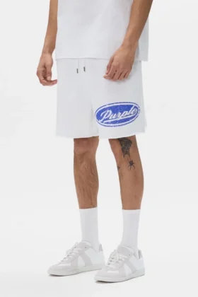 Sequin Script Shorts
