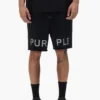 Shorts med kristallordmärke