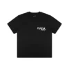 T-shirt med målat logotyptryck