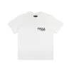 T-shirt med målat logotyptryck