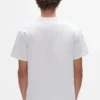 T-shirt med monogram i pärlor