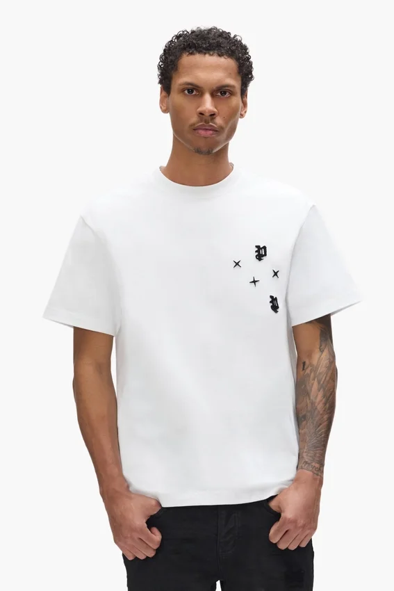 T-shirt med stjärnmonogram