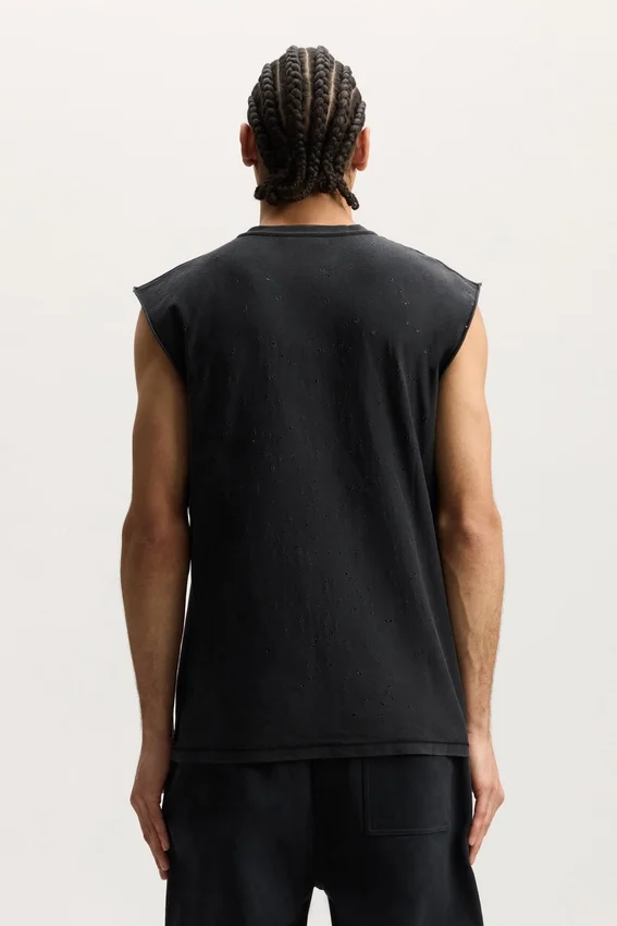 Tanktop i tjockt tyg