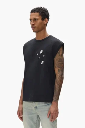 Tanktop med stjärnmonogram