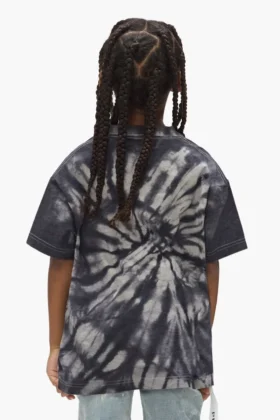 Tri-Wordmark Tie Dye-T-shirt för barn