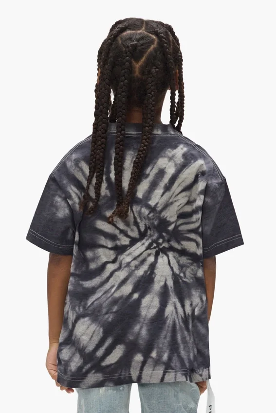 Tri-Wordmark Tie Dye-T-shirt för barn