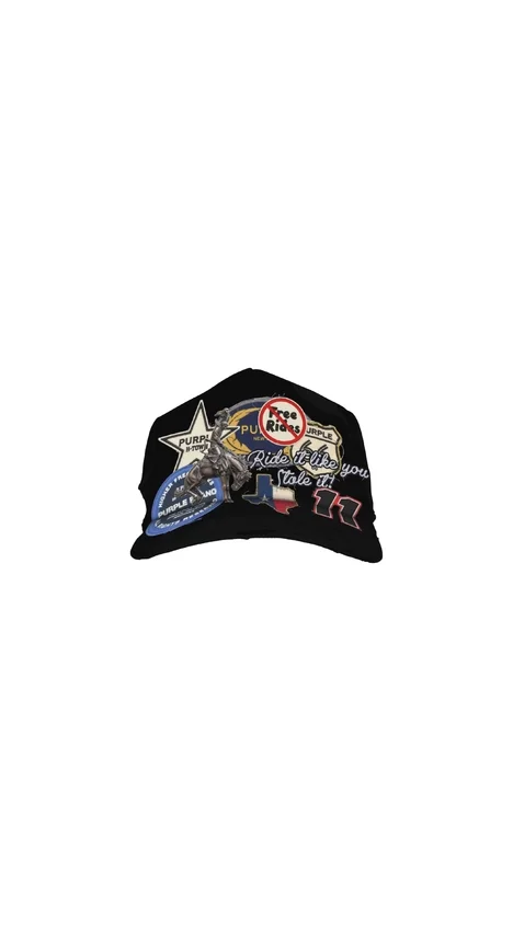 Trucker-keps med patchar
